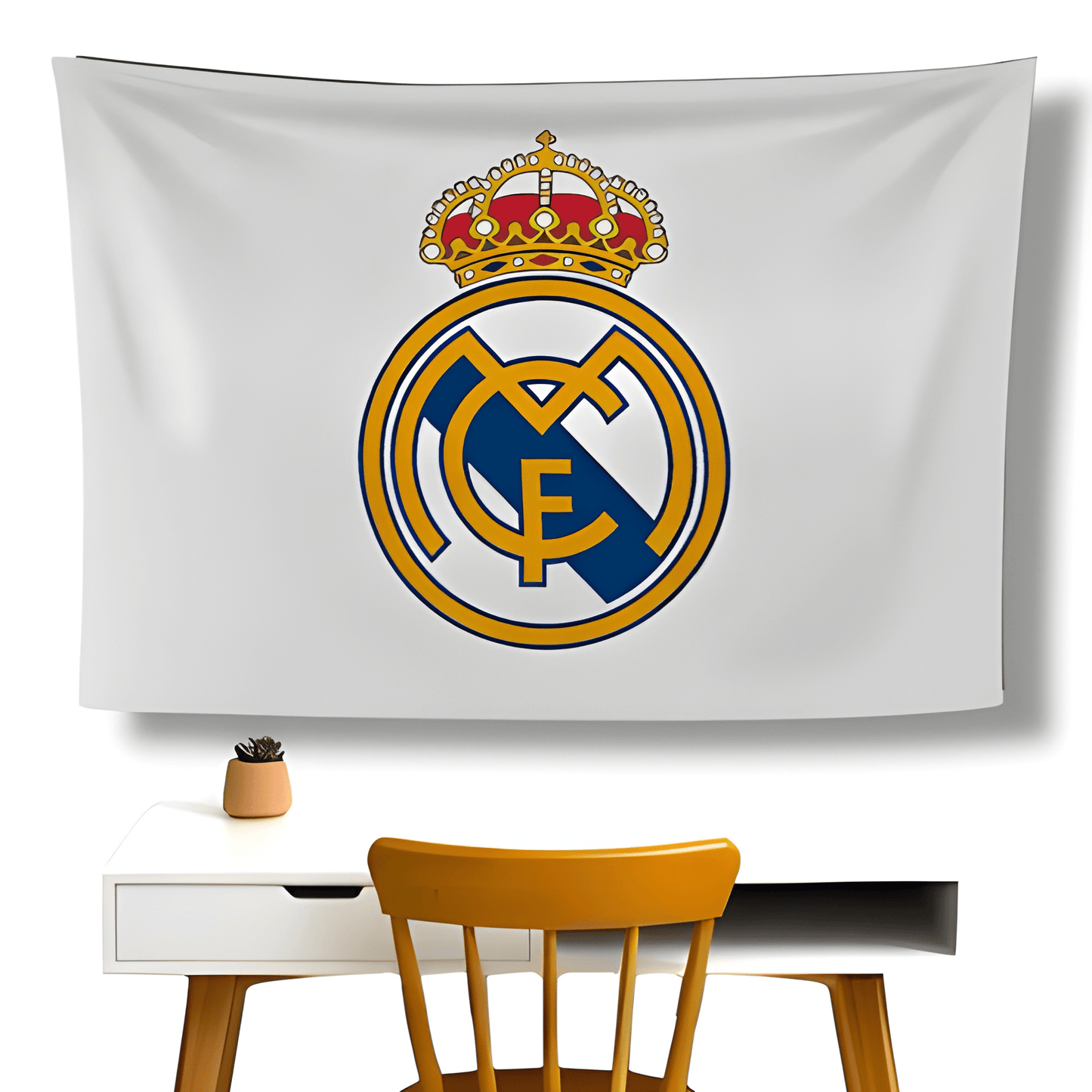 Real Madrid Wall Flag