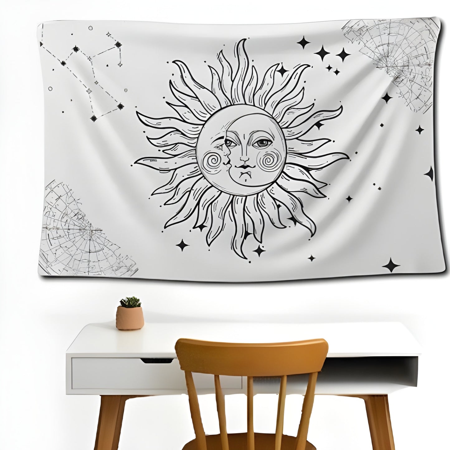 Sun Wall Flag