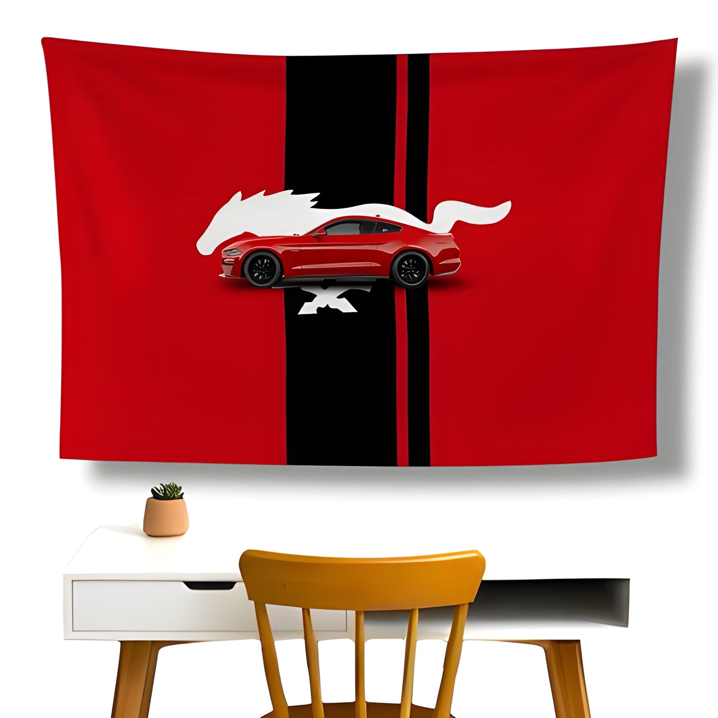 Car Wall Flag