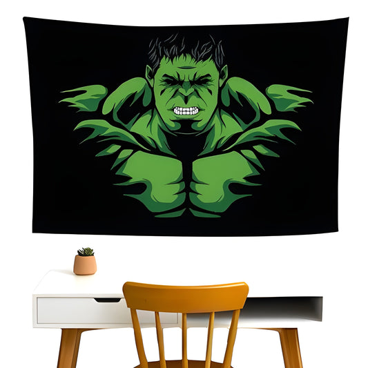 The Hulk Wall Flag