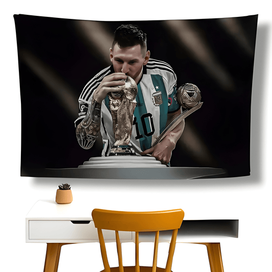 Messi World Cup Flag