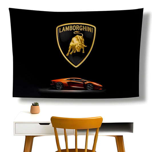 Lamborghini Wall Flag