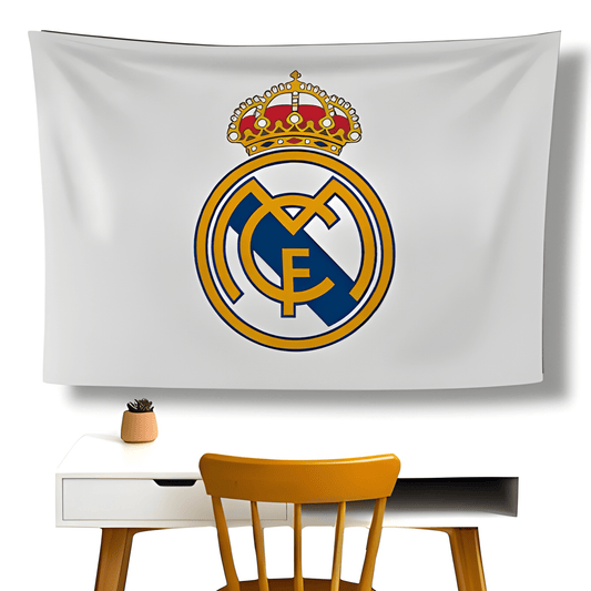 Real Madrid Wall Flag