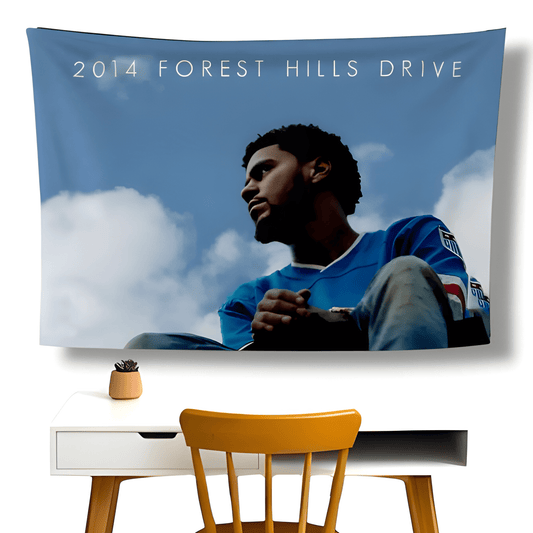 J Cole Wall Flag