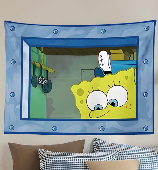 Spongebob Wall Flag