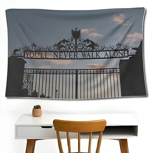 Liverpool Quote Wall Flag