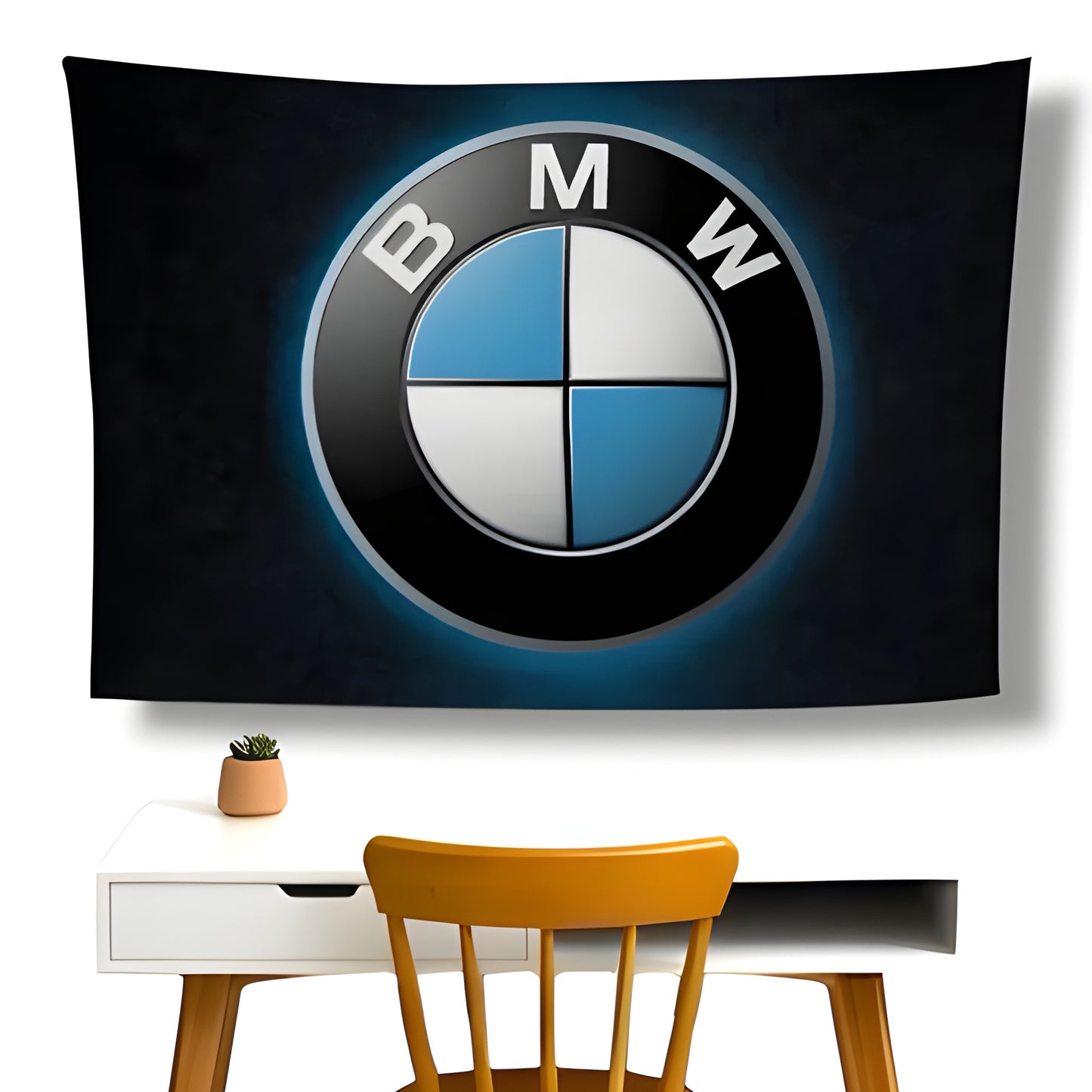 BMW Logo Wall Flag