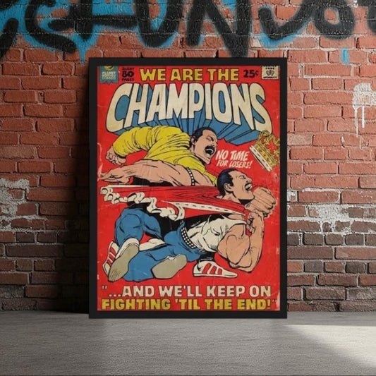 We Are The Champions Frame