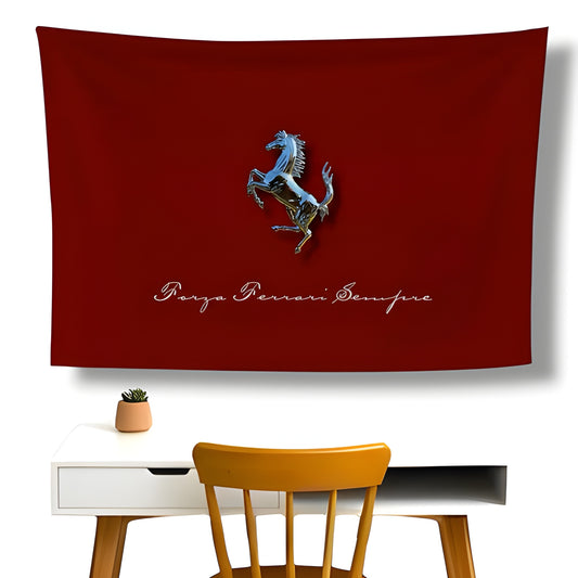 Ferrari Wall Flag