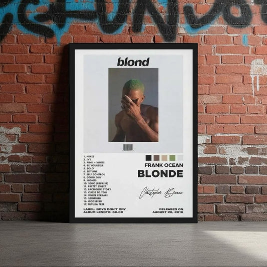 Frank Ocean Blonde Frame