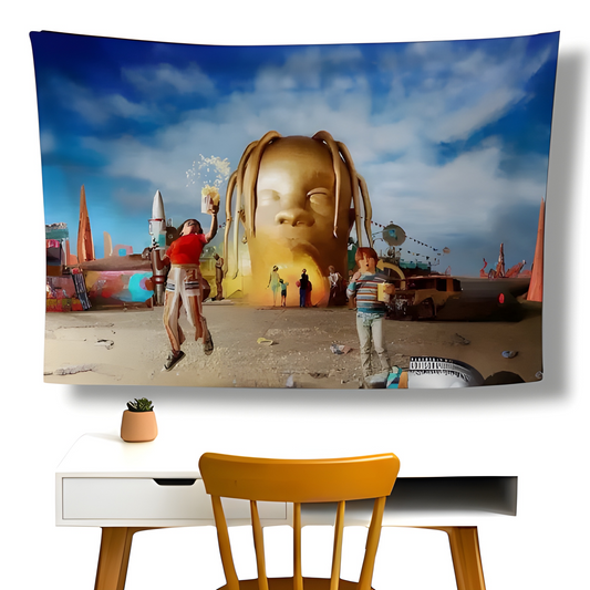 Astroworld Wall Flag