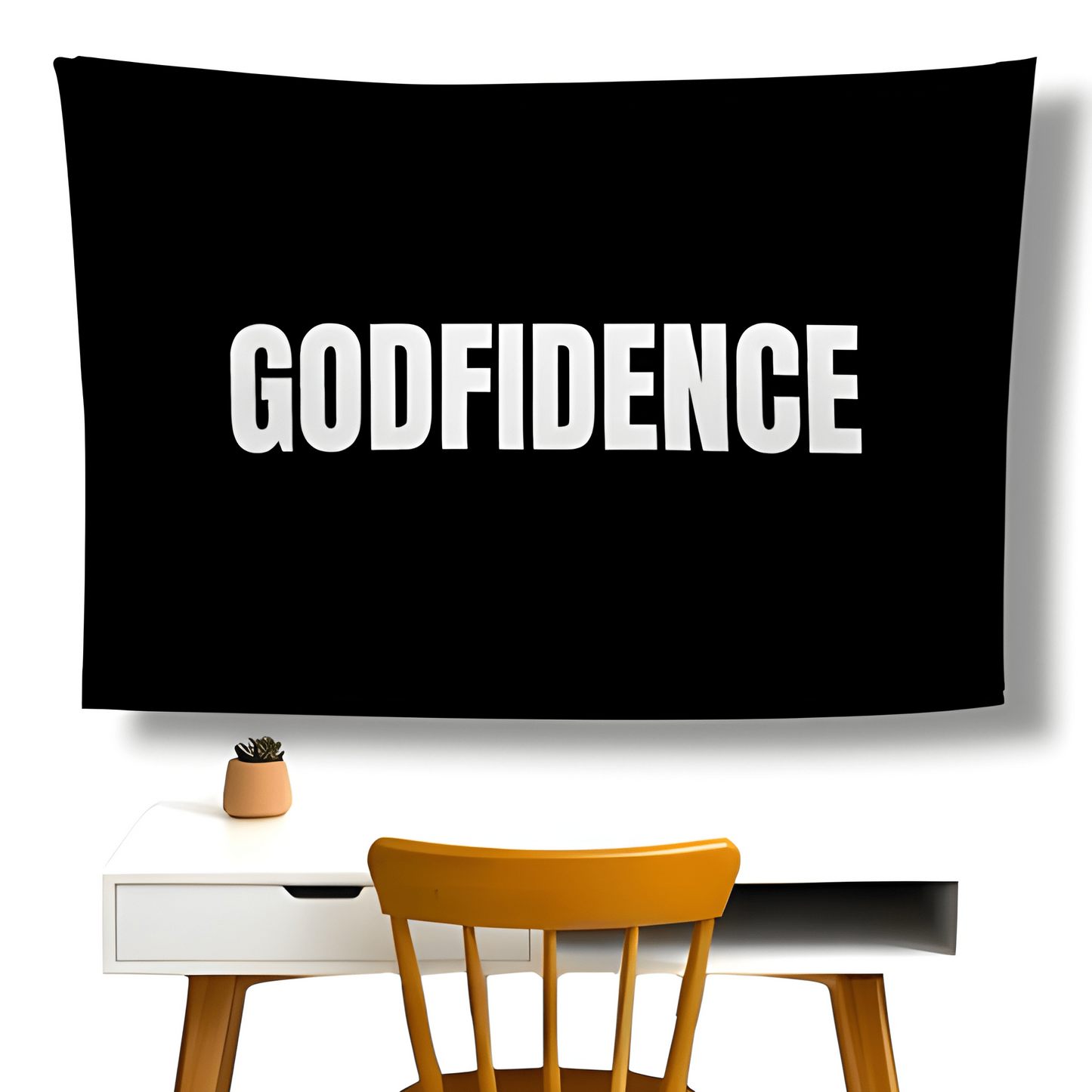 Godfidence Wall Flag