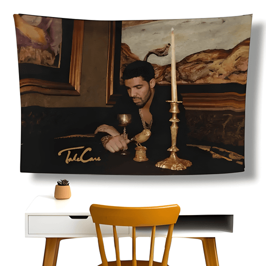 Old Drake Wall Flag