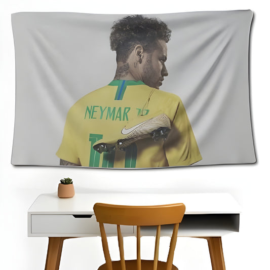 Neymar Jr Wall Flag