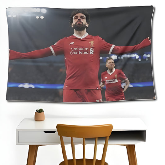 Mo Salah Wall Flag