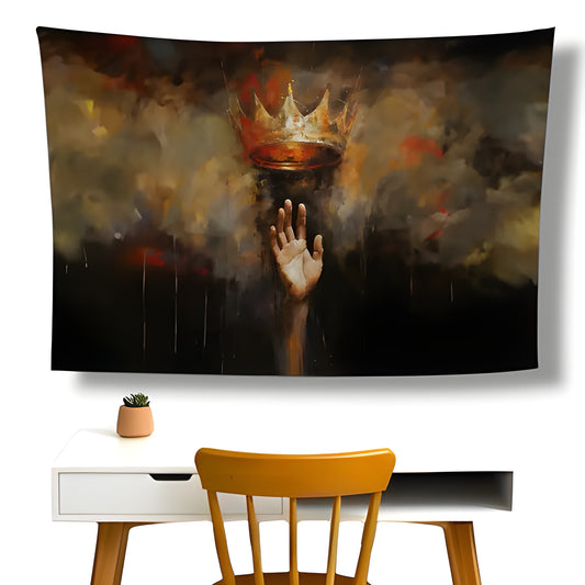 Crown Wall Flag