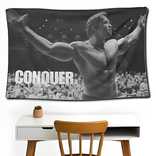 Conquer Wall Flag