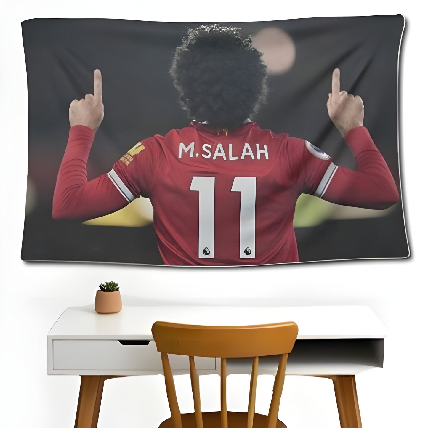 Mohamed Salah Wall Flag