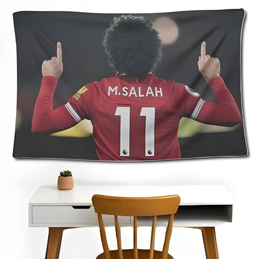 Mohamed Salah Wall Flag