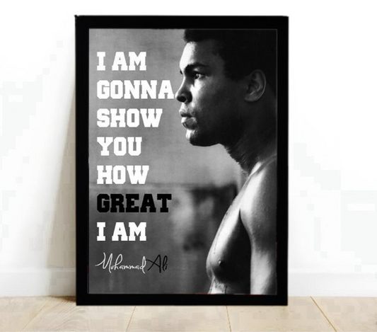Muhammad Ai Quote Frame