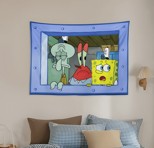 SpongeBob Wall Flag