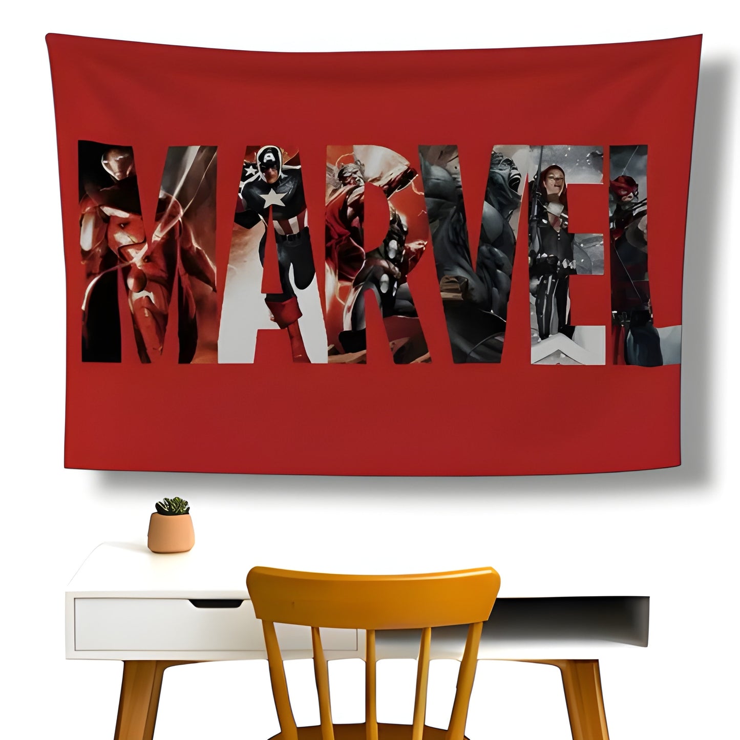 Marvel Wall Flag