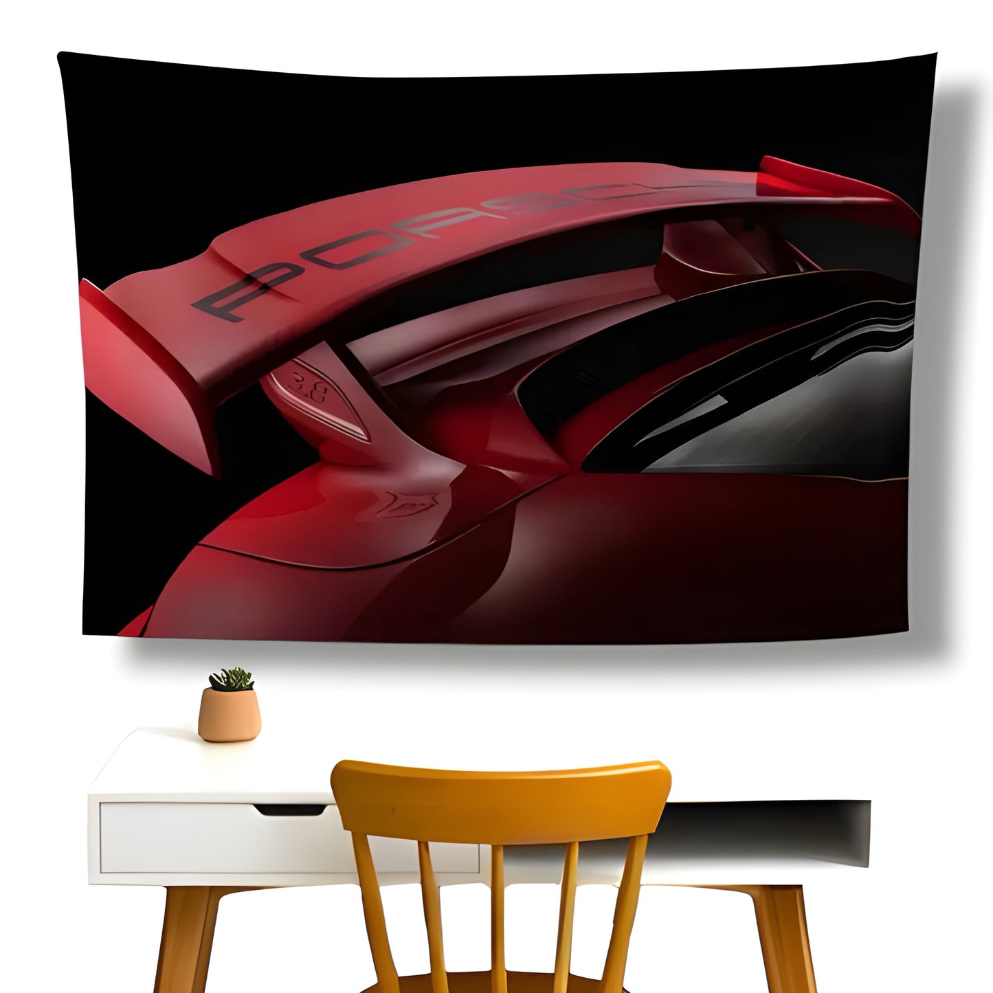 Porsche Wall Flag