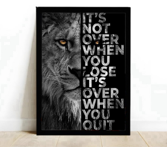 Lion Mentality Frame