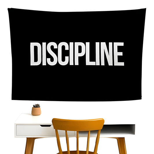 Discipline Wall Flag