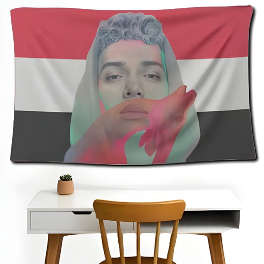 Marwan Pablo Wall Flag
