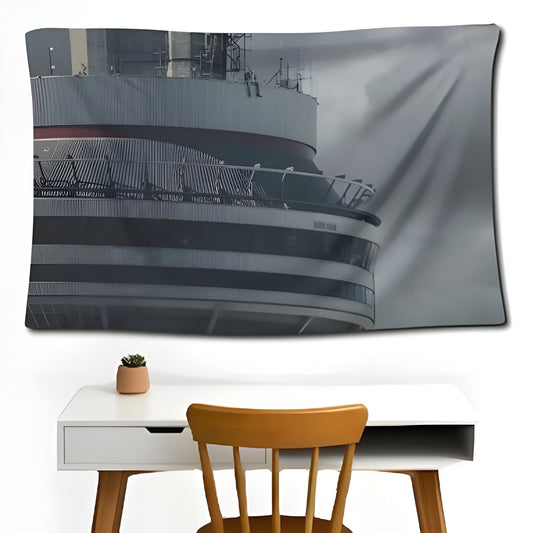 Drake Views Wall Flag
