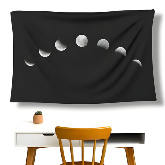Moon Eclipse Wall Flag