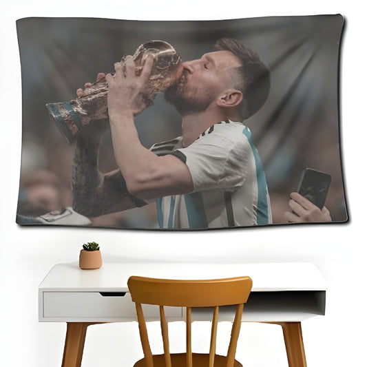 Messi World Cup Wall Flag