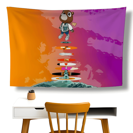 Kanye West Wall Flag