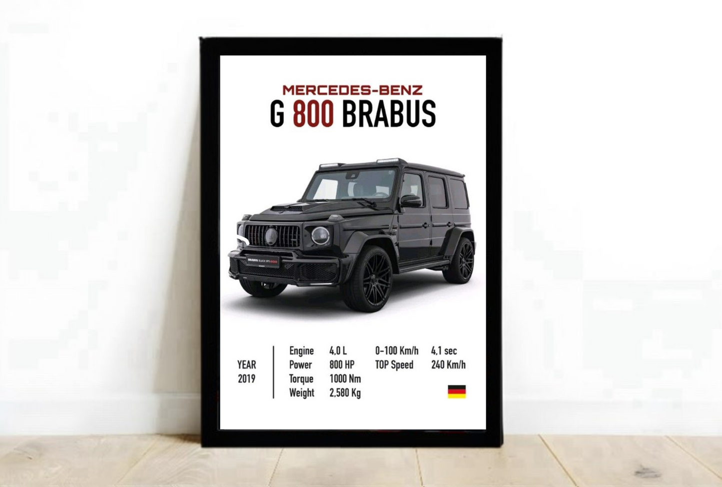 G800 Brabus Frame