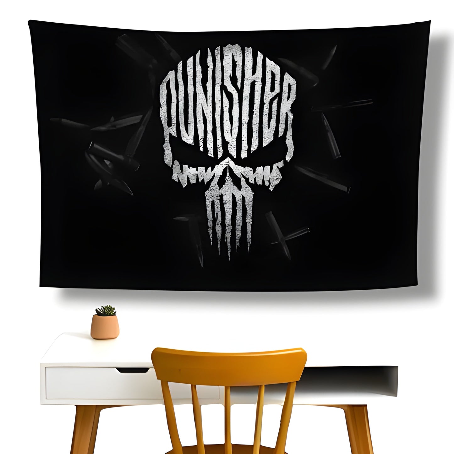 Punisher Wall Flag