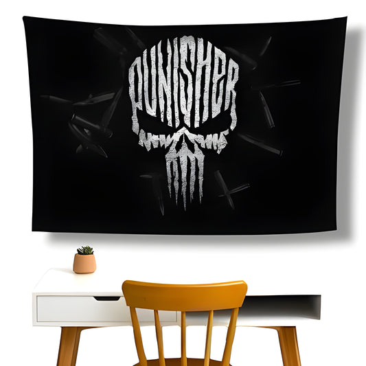Punisher Wall Flag