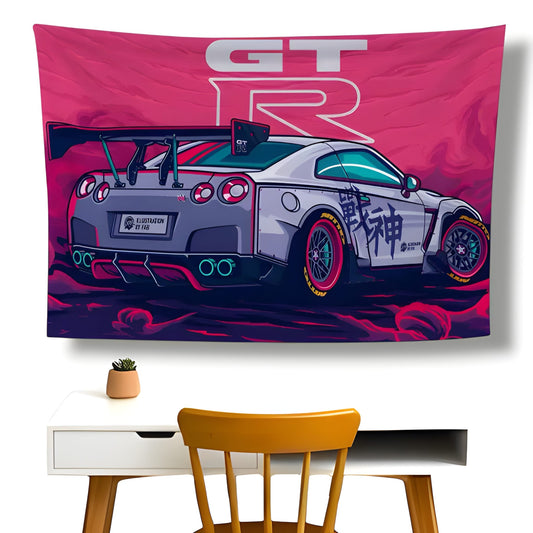 GTR Wall Flag