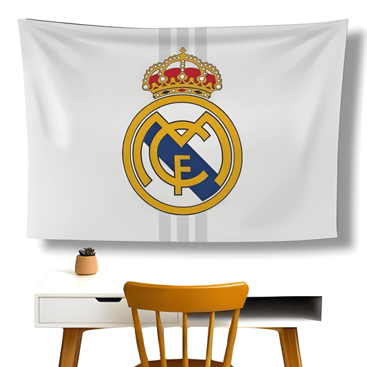 Real Madrid Wall Flag