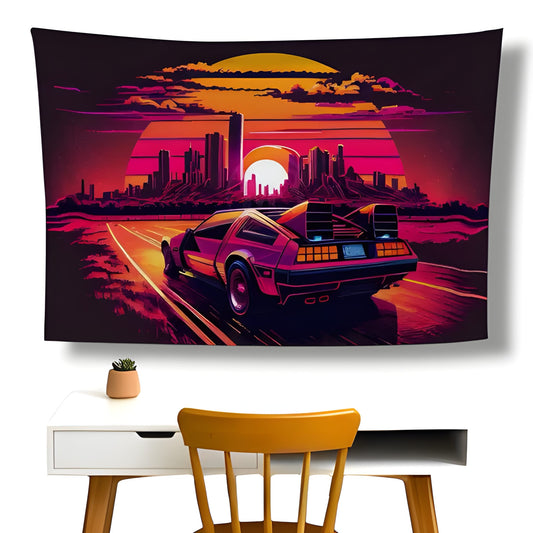Sunrise Wall Flag