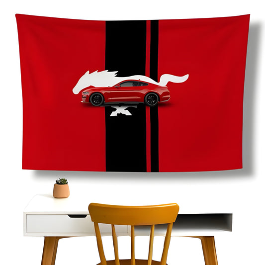 Car Wall Flag