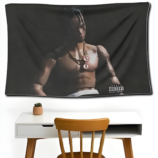 Travis Scott Wall Flag