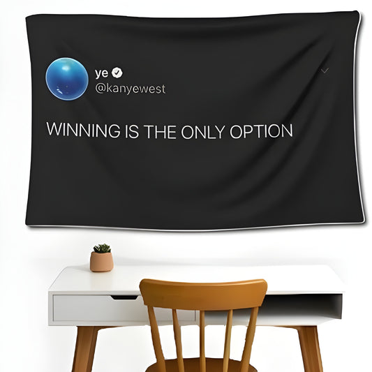 Kanye West Tweet Wall Flag