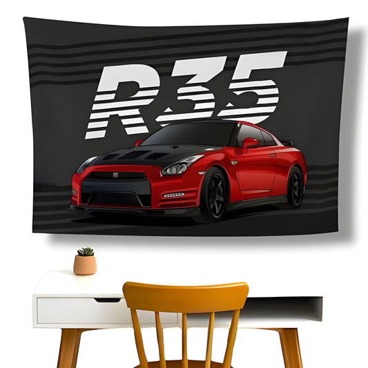 R35 Wall Flag