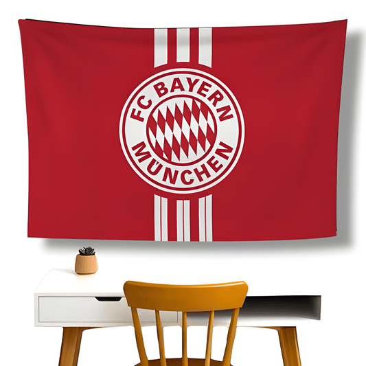 Fc Bayern Wall Flag