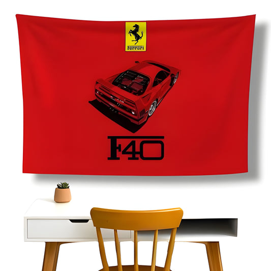 F40 Wall Flag